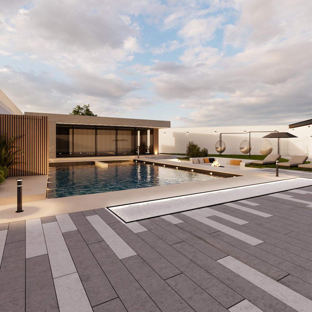 Patio - Diseño arquitectónico - Varinia Vilchis despacho de arquitectos en Queretaro