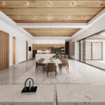 Cocina - Render de arquitectura - Varinia Vilchis Arquitecta en Queretaro